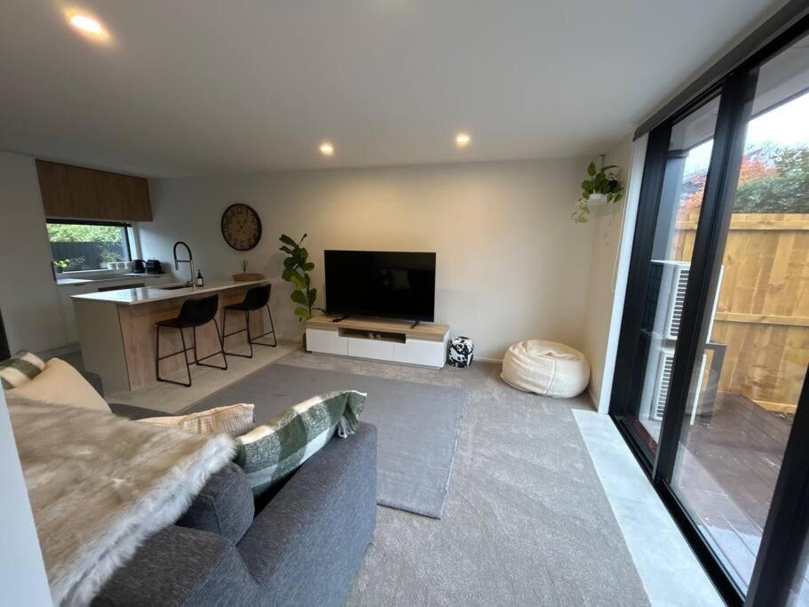 Luxury 2 Bedroom Hideout Near Cbd,Merivale Mall Christchurch Bagian luar foto