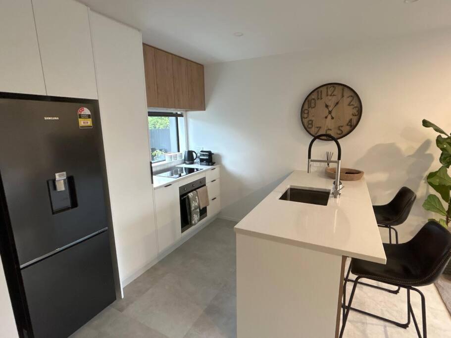 Luxury 2 Bedroom Hideout Near Cbd,Merivale Mall Christchurch Bagian luar foto