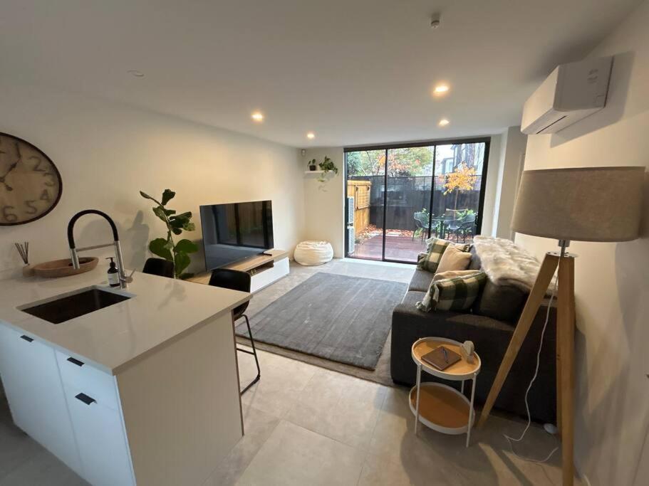 Luxury 2 Bedroom Hideout Near Cbd,Merivale Mall Christchurch Bagian luar foto
